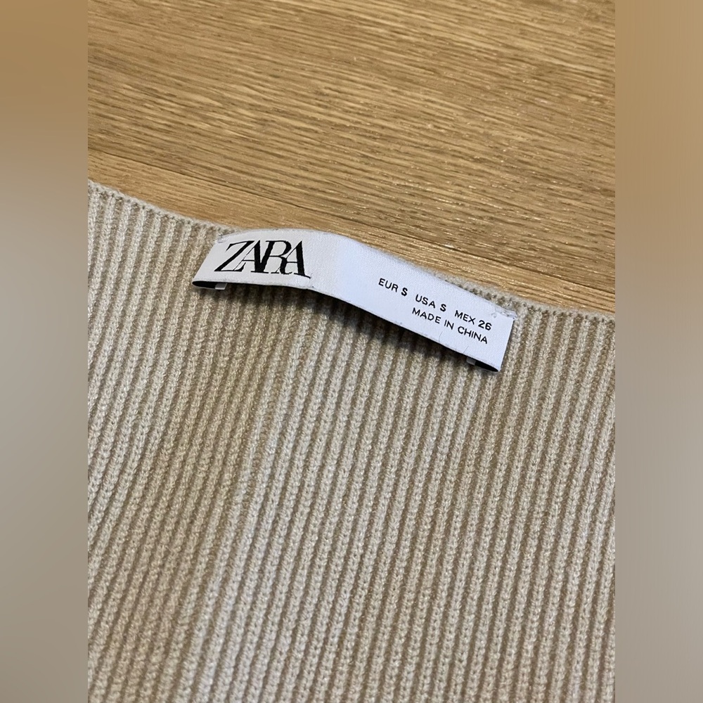 ZARA Ribbed Sweater - Picture 4 of 5